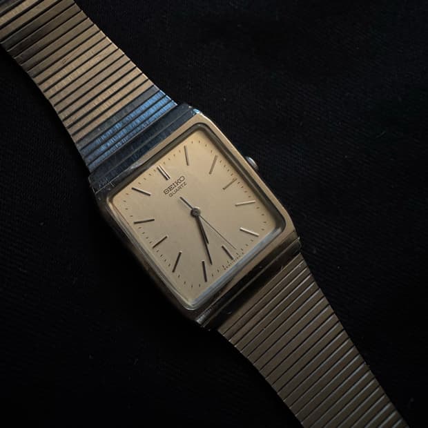 세이코 쿼츠 스퀘어