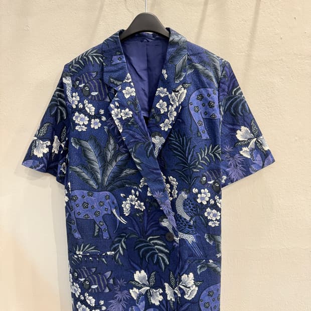 japan vintage 패턴 썸머 면JK