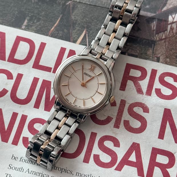 세이코 Seiko 콤비 레이디스