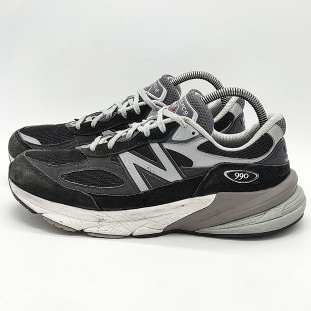 뉴발란스 990v6 메이드 인 USA 블랙 화이트 (275 D)