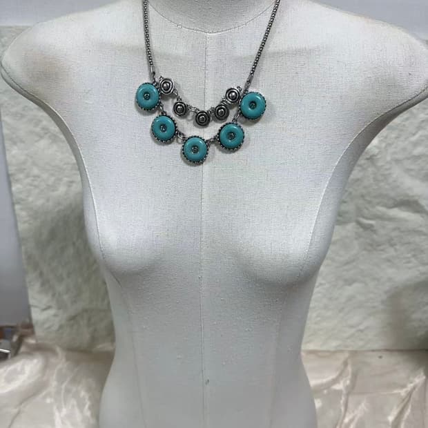 빈티지 터키석 목걸이