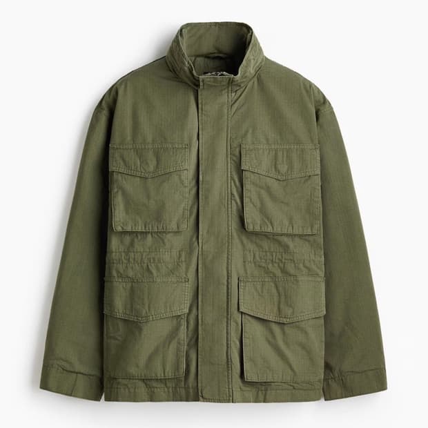 [XL] H&M m65 필드자켓 올리브