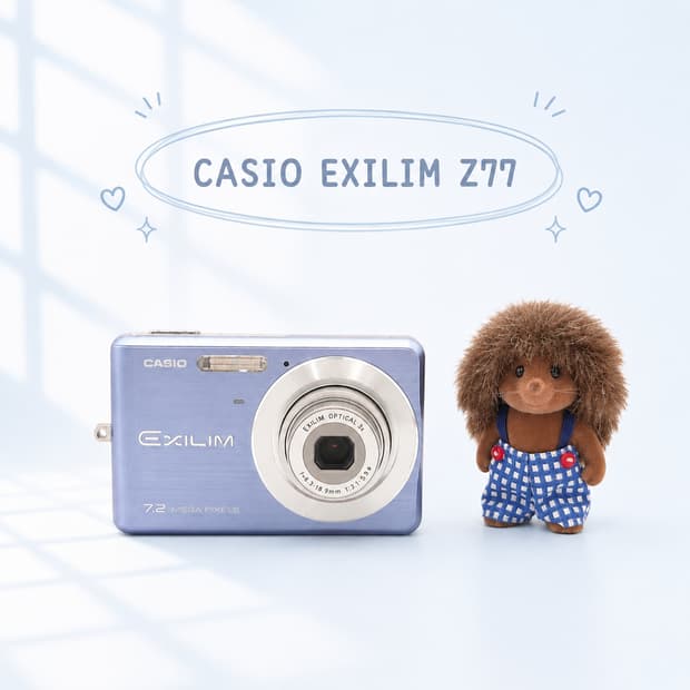 💙 카시오 엑슬림 EX-Z77 블루 💙말랑 화사 감성