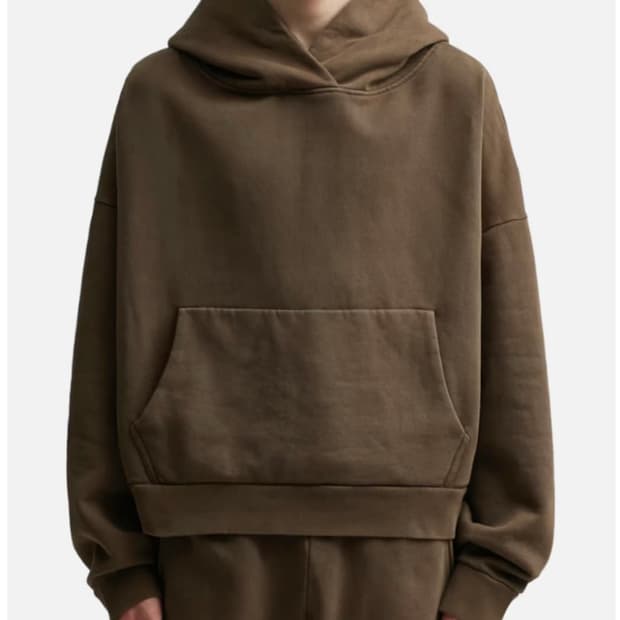 엔타이어 스튜디오 Entire Studios 헤비 코튼 후디 브루넷