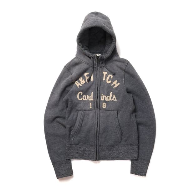 아베크롬비 Abercrombie&Fitch Logo Hood Zip Up