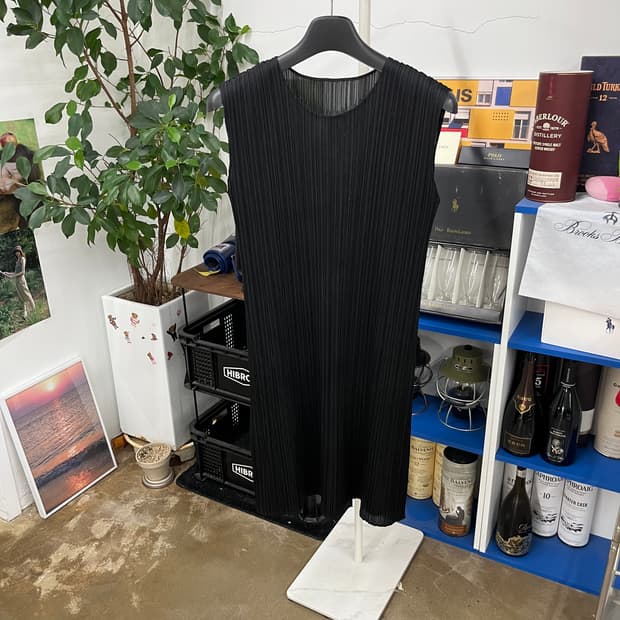 이세이미야케 플리츠플리즈 슬리브리스 원피스 3