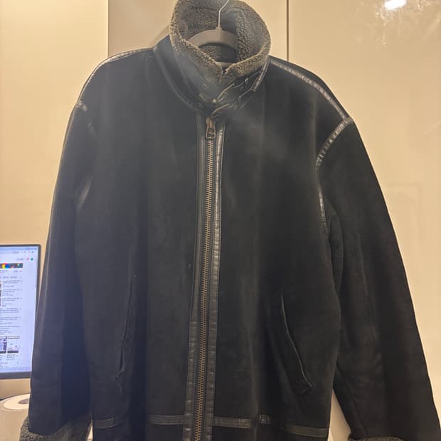 Anna 스웨이드 무스탕