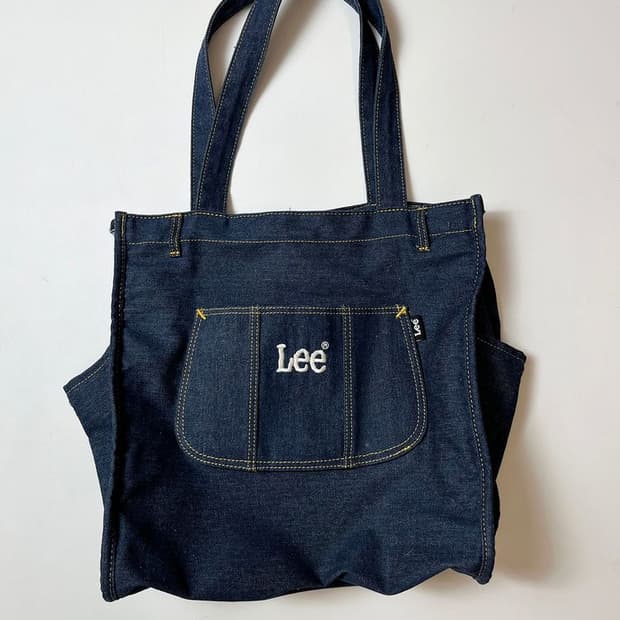 Lee 리 데님 보부상 토트백 Q1444