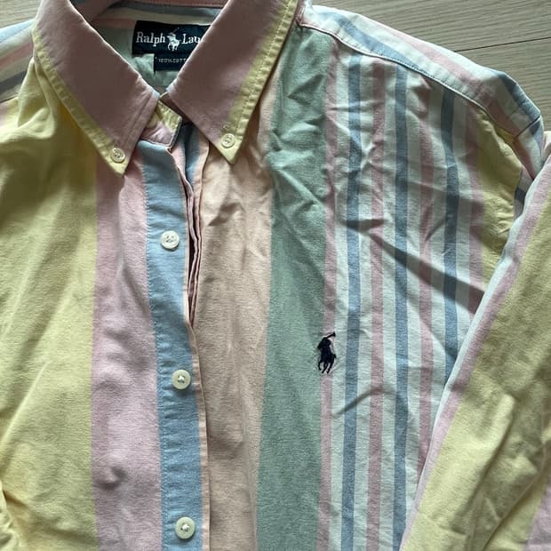 폴로 랄프로렌 스트라이프 컬러셔츠