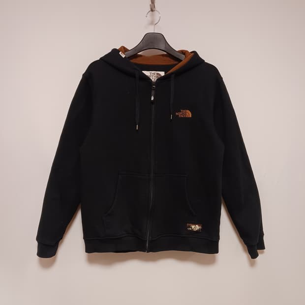 노스페이스 화이트라벨 빅로고 후드집업