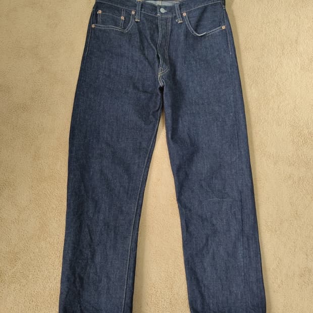 슈가케인 1947 레귤러핏 스탠다드 데님 34