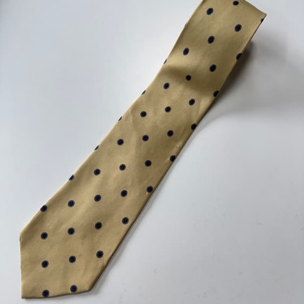 닥스(Daks) 실크 넥타이 8cm