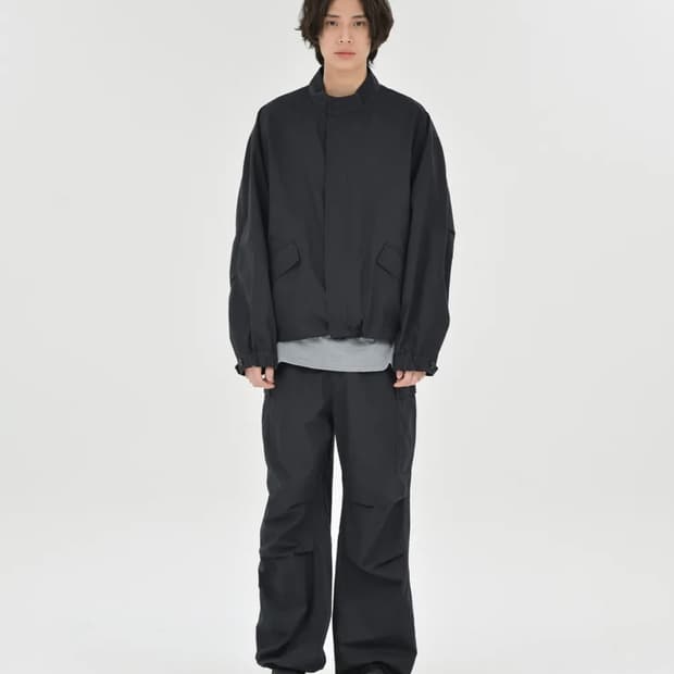 [4] 브라운야드 에센셜 숏 자켓 블랙