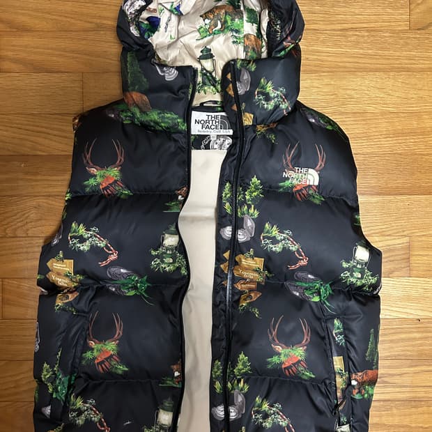 노스페이스 90‘s 빈티지 패딩조끼