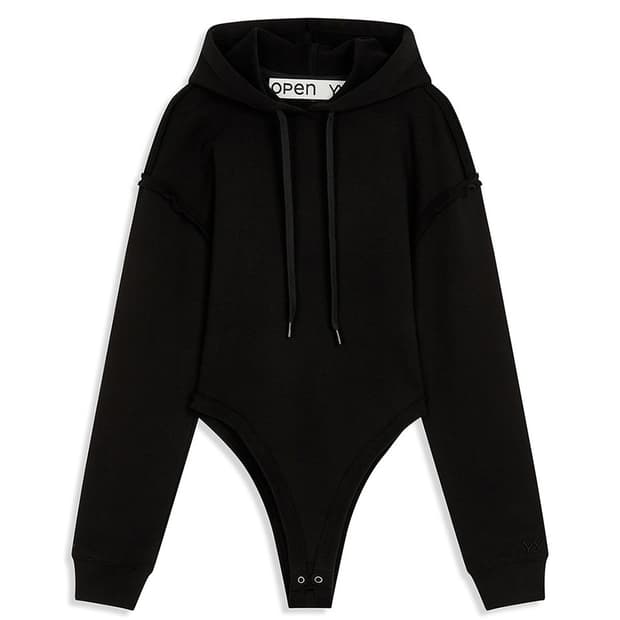 [openyy] HOODYSUIT, BLACK