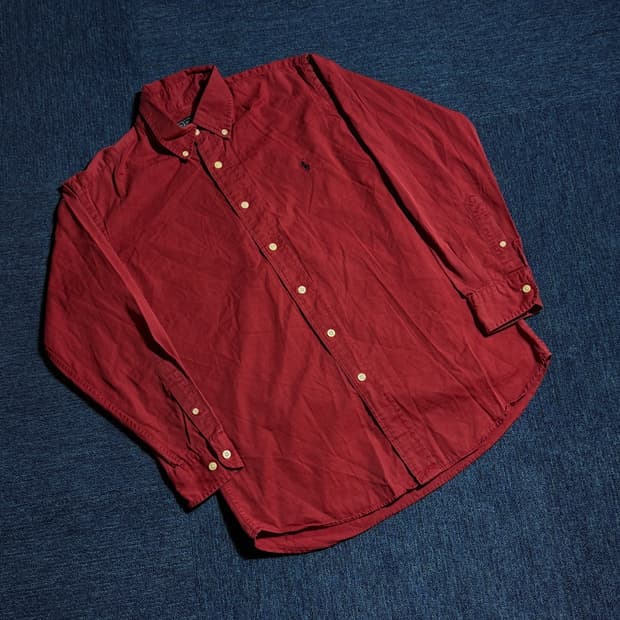 폴로 랄프로렌 레드 셔츠