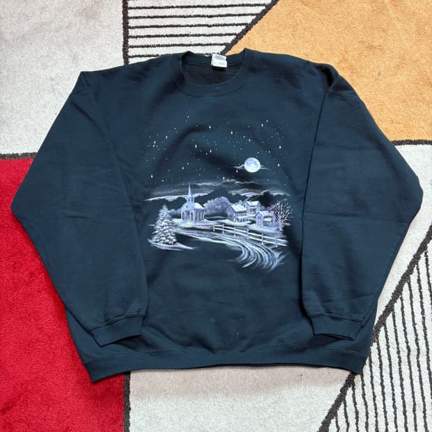 Gildan 빈티지 스웻