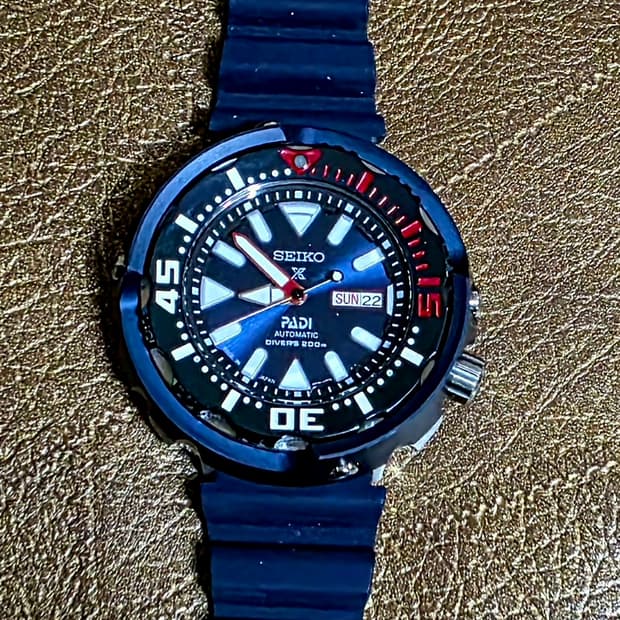  세이코(Seiko) 프로스펙스 PADI 에디션 자동 다이버시계