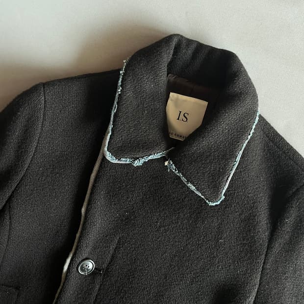 스나오 쿠와하라 데님디테일 코트