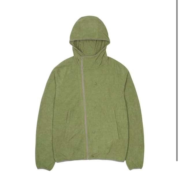 산산기어 버튼 플리스 