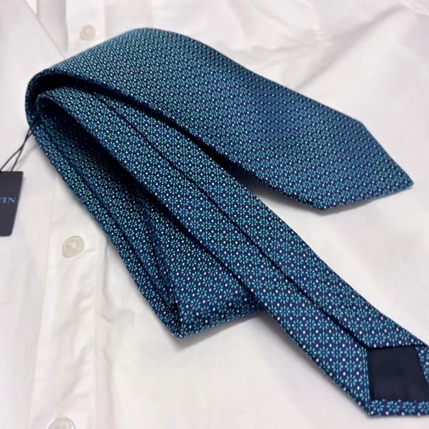 (무료배송) (새상품) LANVIN 랑방 넥타이 블루네이비