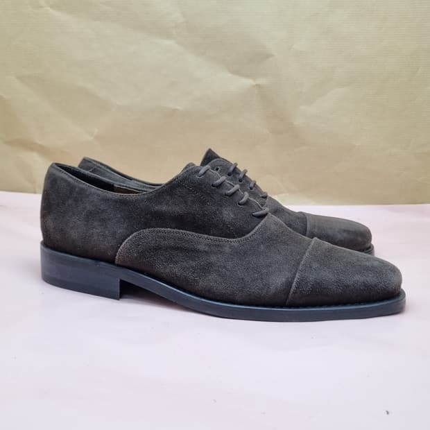 토마스클럭 스웨이드 남성구두 실사이즈 255