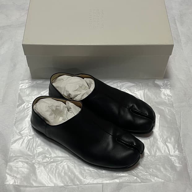 42) 메종 마르지엘라 타비 플랫 슈즈