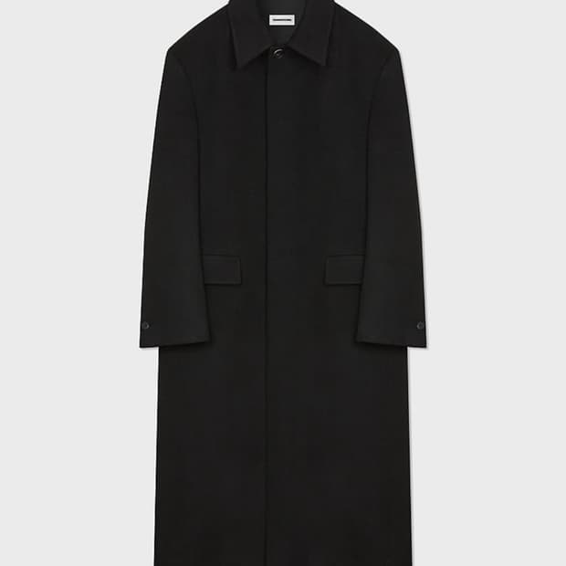 구민성 KOOMINSUNG 맥 코트 블랙