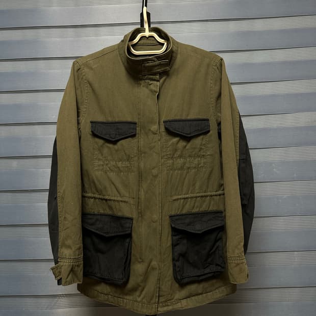 코데즈컴바인 카키 자켓 여성 55사이즈