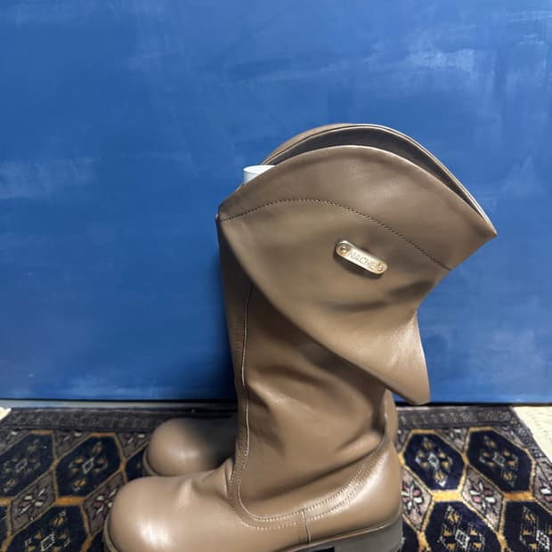 Nache draping slit boots (unisex) 250
