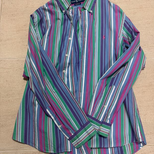 폴로 랄프로렌 셔츠 커스텀핏 L사이즈