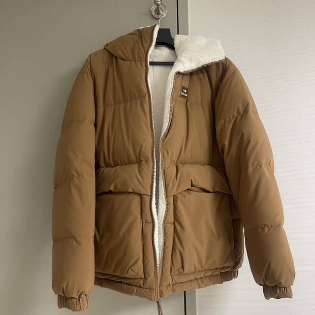 아이더 리버시블 패딩