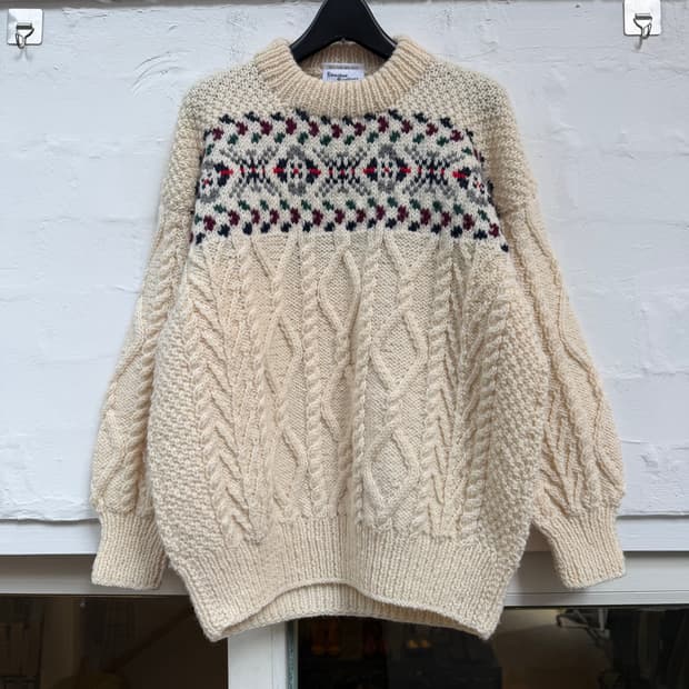 Glenshee Woollens 스코틀랜드 울 니트 스웨터 42