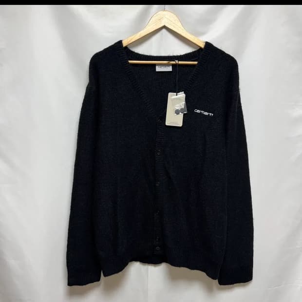 [정품/S] ❤️새상품❤️칼하트 WIP 블랙 가디건