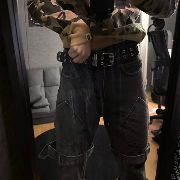 빈티지 데님 진