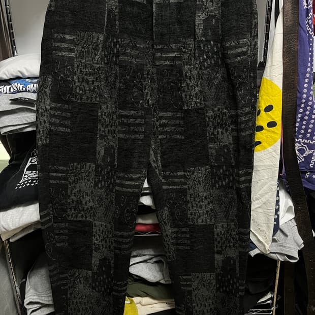 엔가 패턴 팬츠