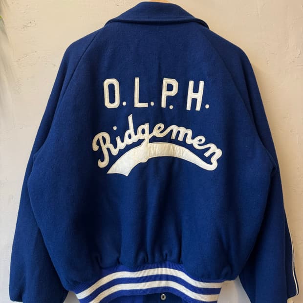 60s 오리지널 울 바시티 자켓