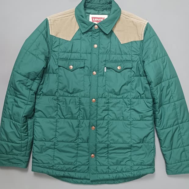 [M] 리바이스 웨스턴 퍼텍스 패딩 셔츠