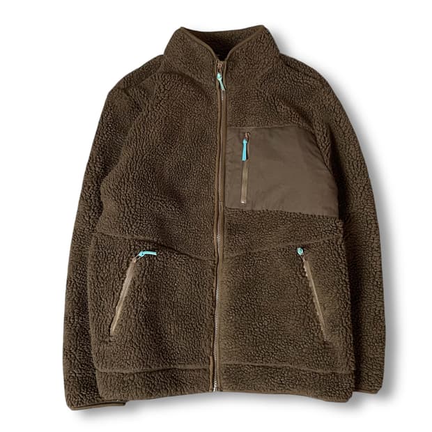 ROVERS 브라운 뽀글이 플리스 자켓 105