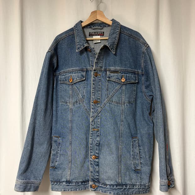 90's 모리스 말론 모진스 데님 드 럭스 셋업