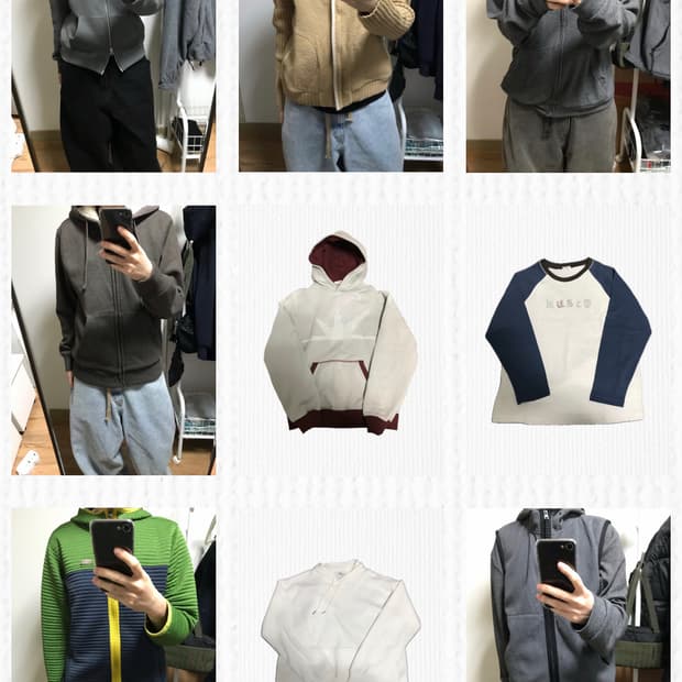 상의류 판매(9개) + 사은품