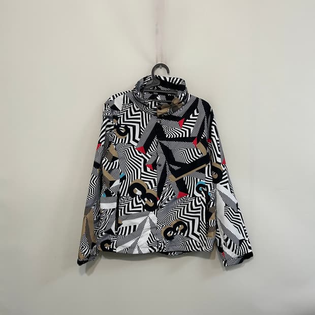 코오롱 여성 패턴 바람막이 105