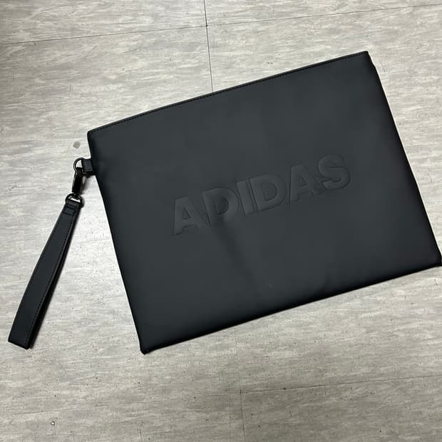 아디다스 클러치 백 블랙