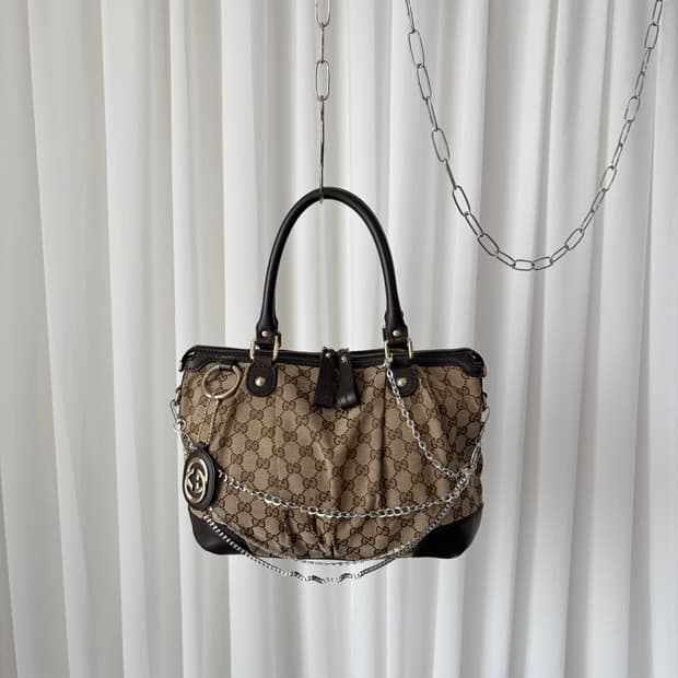 구찌 GG 수키 숄더백