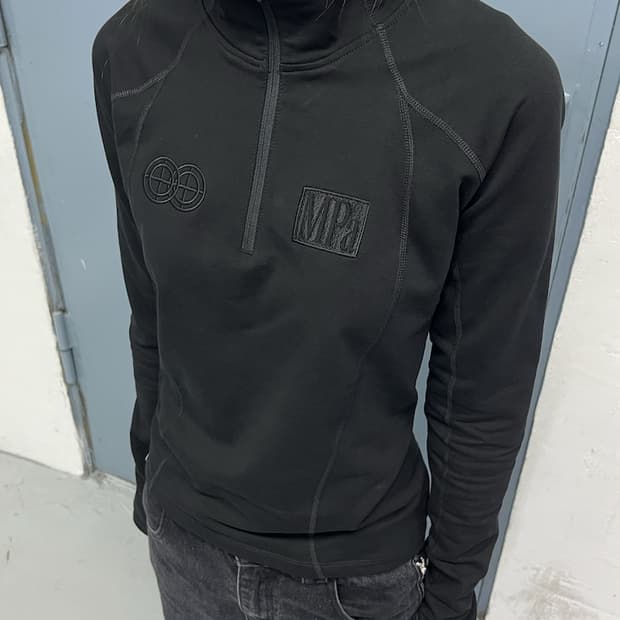 MPa SOFT-SHELL HALF ZIP WOMEN (BLACK)