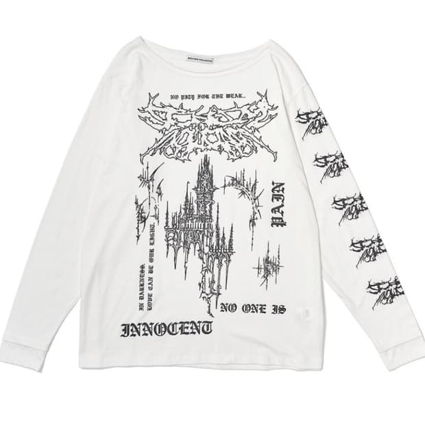 스키즘인듀싱 EMO OFF SHOULDER 이모 오프숄더