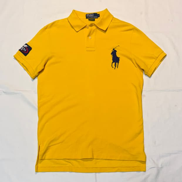 희귀) 폴로 2006 US 오픈 빅포니 카라티 옐로우