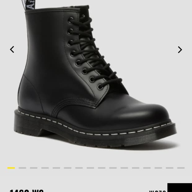닥터마틴 1460 8홀 블랙 250