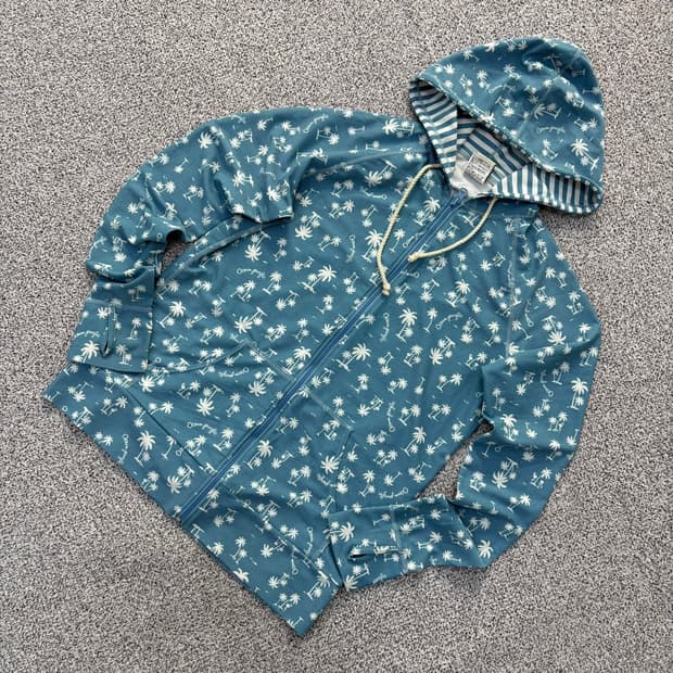 실측 오션퍼시픽 여성 후드 집업 자켓 0414J