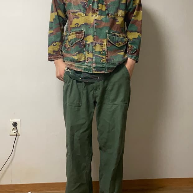 70s 벨기에군 강습 자켓